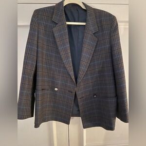 Burberry Vintage Wool Blazer S